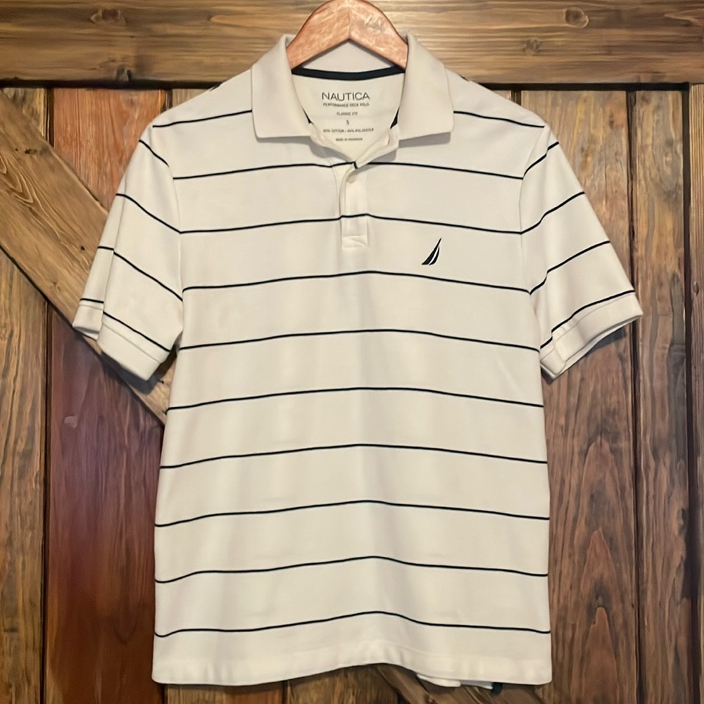Nautica Performance Deck Polo Shirt - small